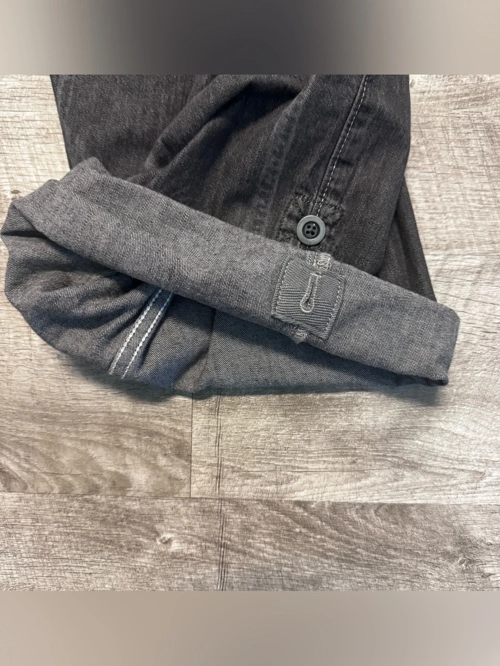G Star Raw Palm Pleated Denim Pants Gray Wash NWT Button Fly Mens 35x30